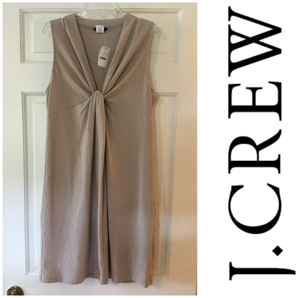 J. Crew Dresses & Skirts - J. Crew Saturday Twist Dress beige